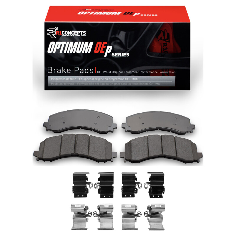 Ford F-150 Brake Pads - Front - R1 Concepts - Optimum OE - `21-`25 Ford F-150 Brake Pads - Front - R1 Concepts - Optimum OE - `21-`25